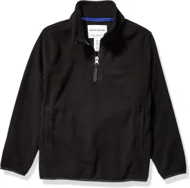 Amazon Essentials Boys and Toddlers' Polar Fleece Quarter-Zip Pullover Jacket
