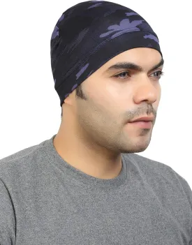 BISMAADH Multi-Purpose Cap Beanie Sleep Hats Stretchy Helmet Liner Running Headwear for Men Women