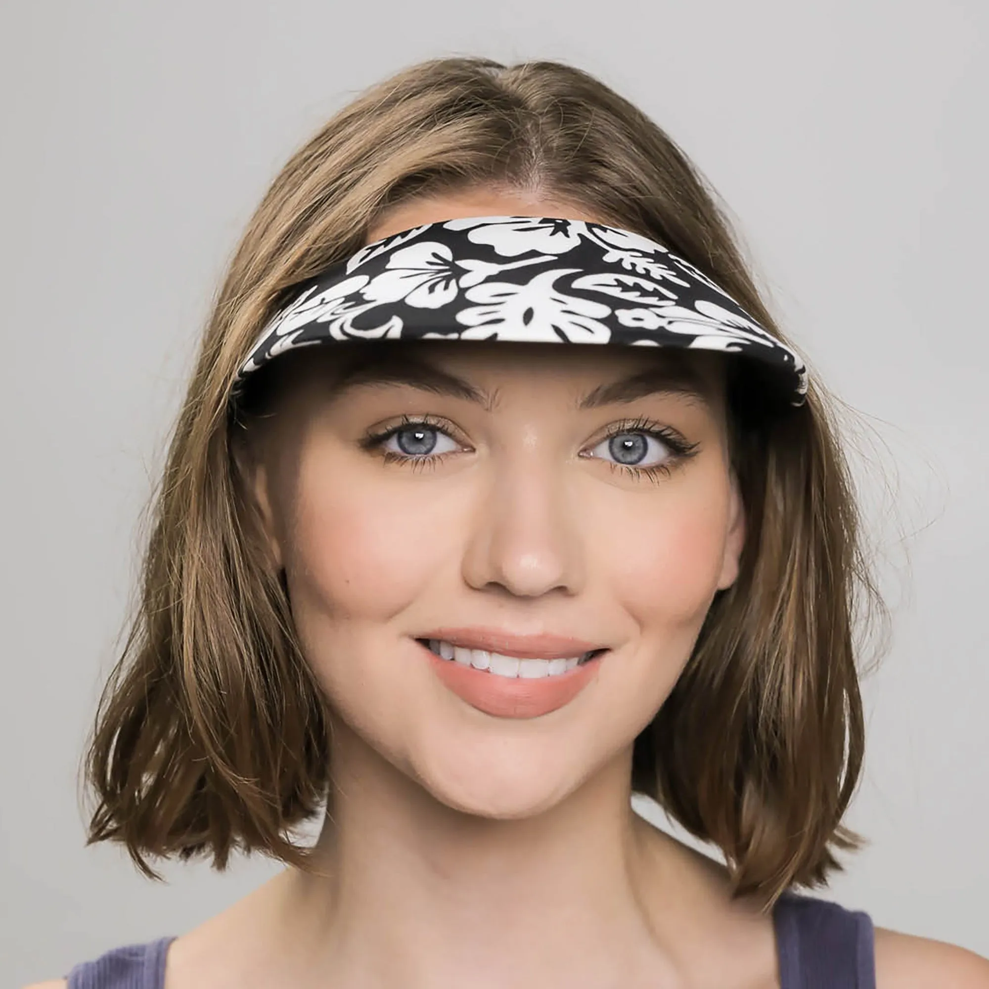 Black Hawaiian Print