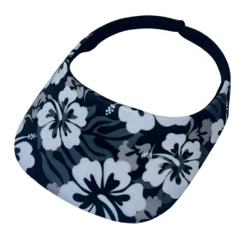 Black Hawaiian Print