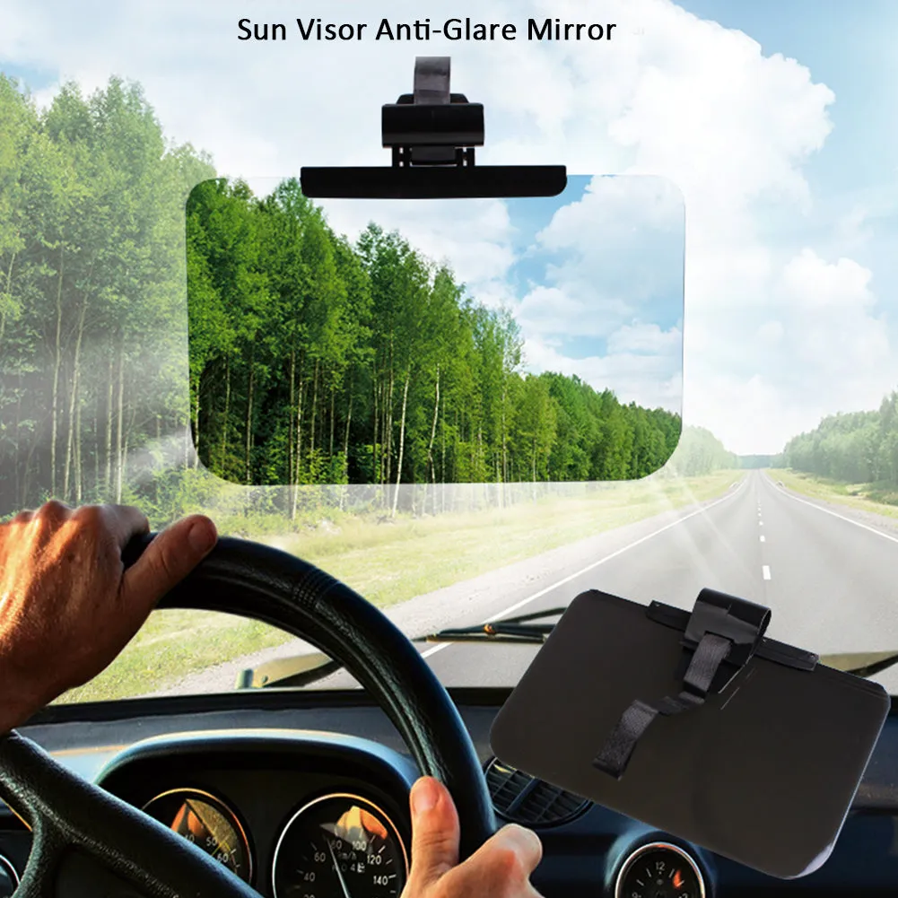 Car large field visor