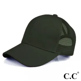 C.C. Pony Cap - Olive