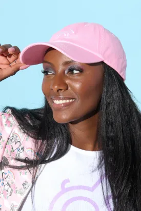 Cloud Haven Logo Baseball Cap Pink