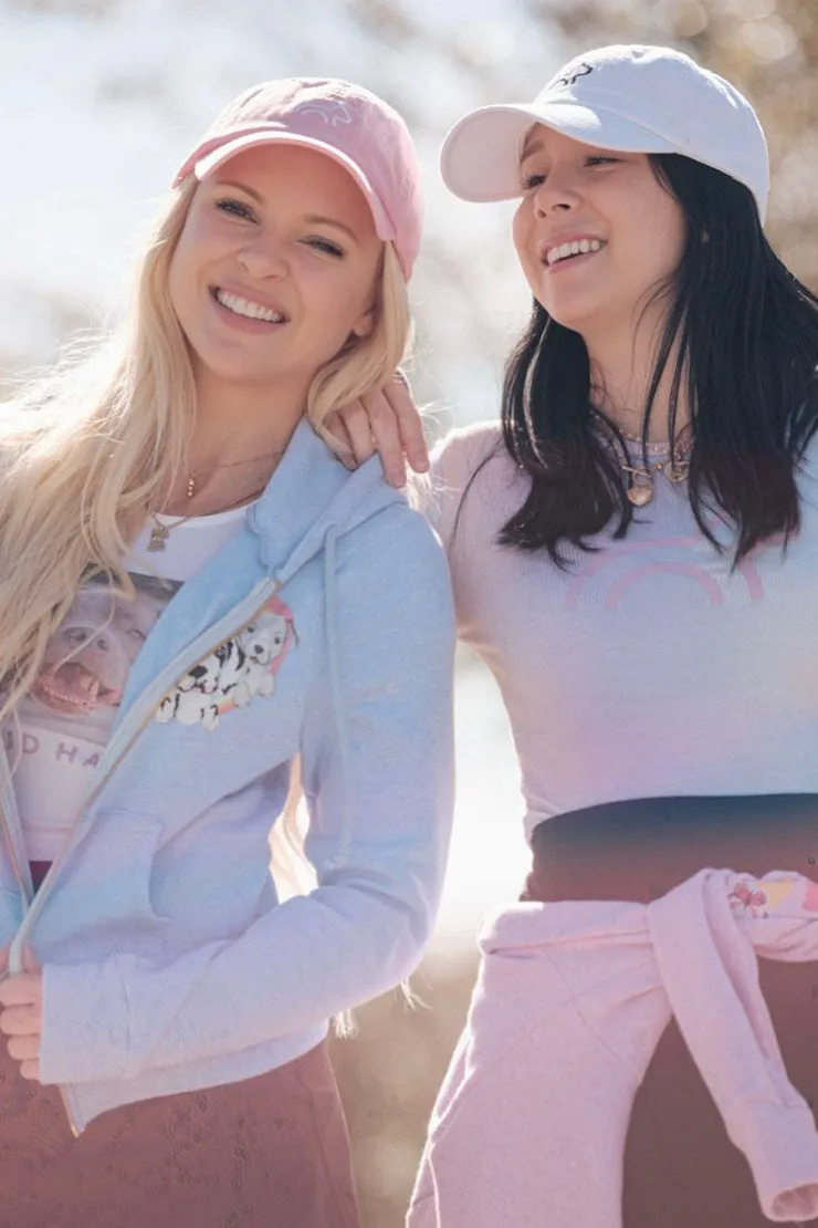 Cloud Haven Logo Baseball Cap Pink