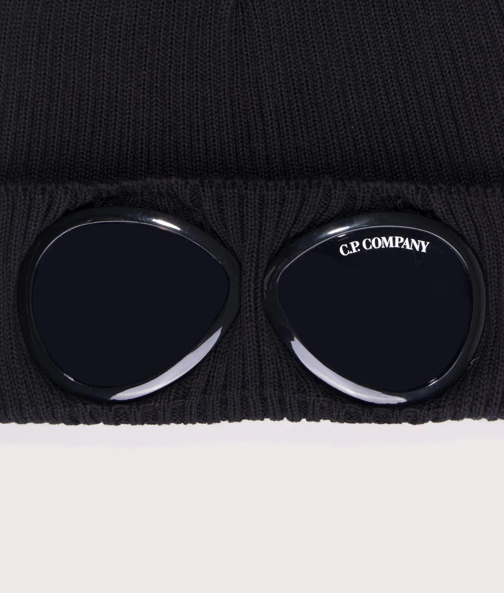 Cotton Goggle Knitted Beanie