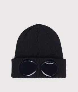 Cotton Goggle Knitted Beanie