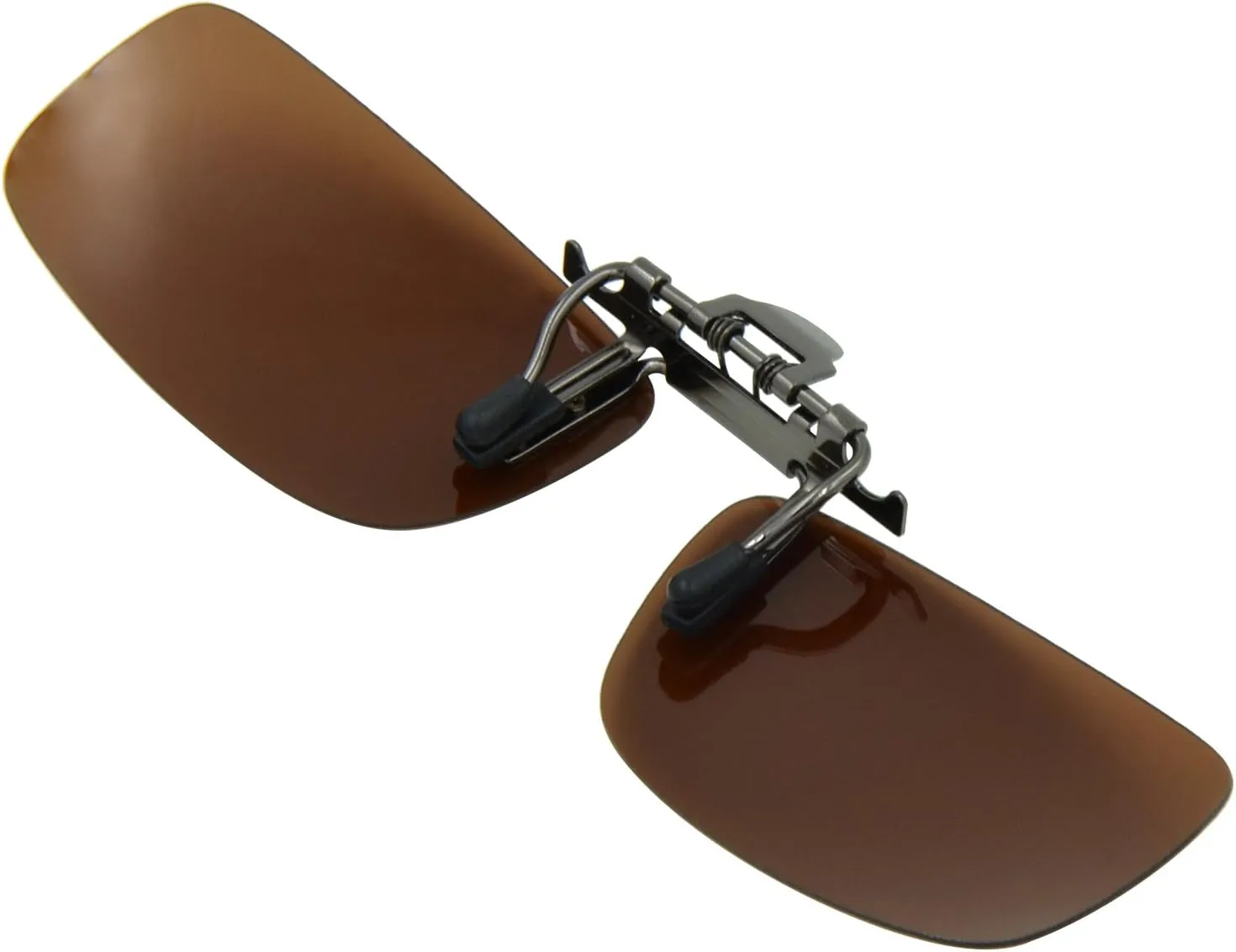 Cycling Sport Polarized Clip-on Flip up Metal Clip Sunglasses Lenses Glasses Unbreakable Driving Fishing Outdoor