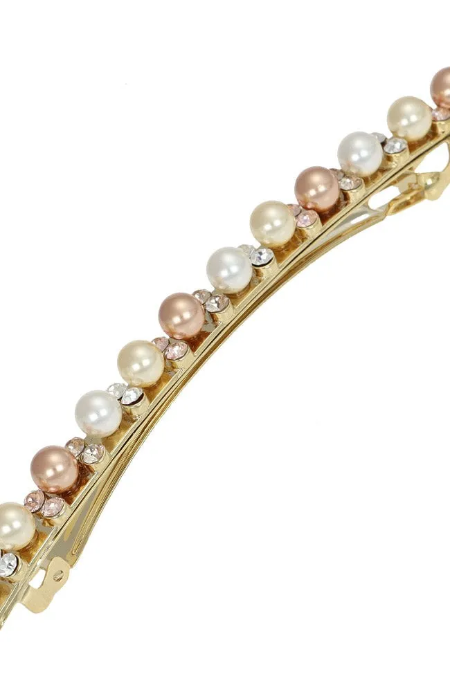 Devine Blush Metal Barrette
