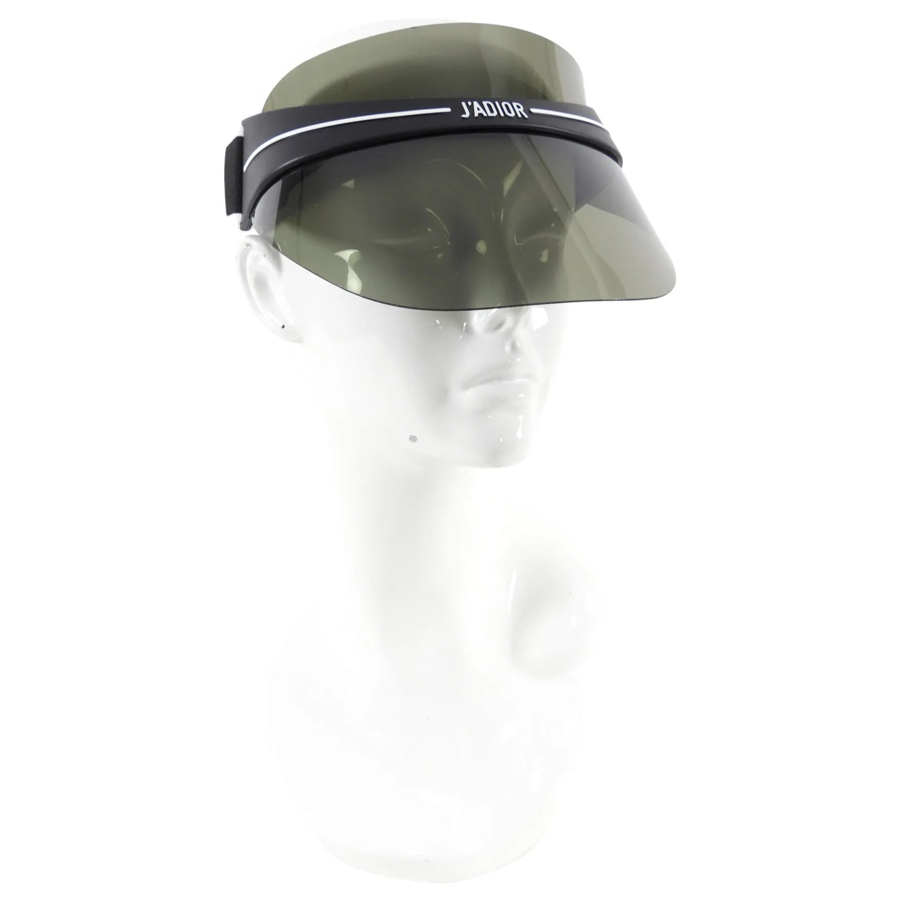 Dior Club 1 Black Smoke Acrylic Sun Visor
