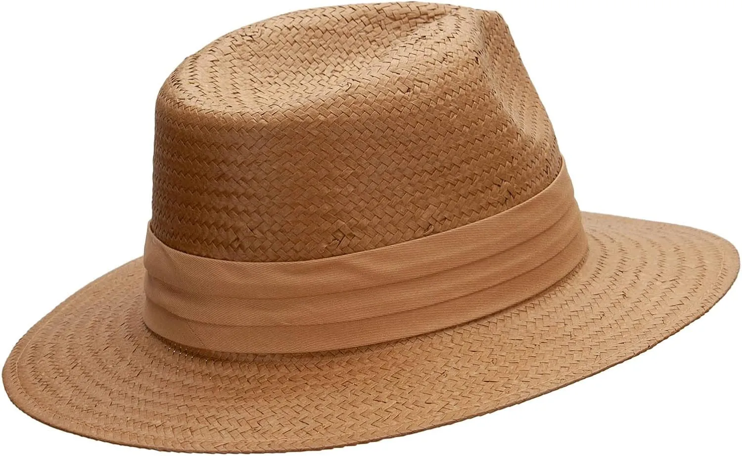 e4Hats.com Toyo Fedora Hat with Color Band