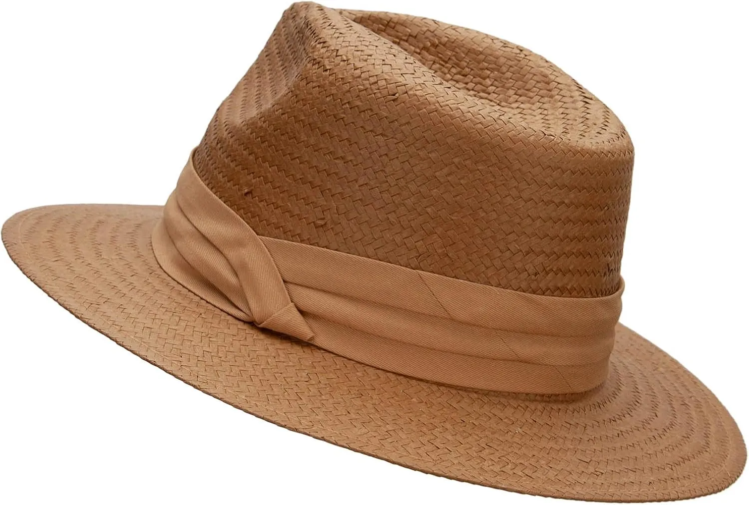 e4Hats.com Toyo Fedora Hat with Color Band