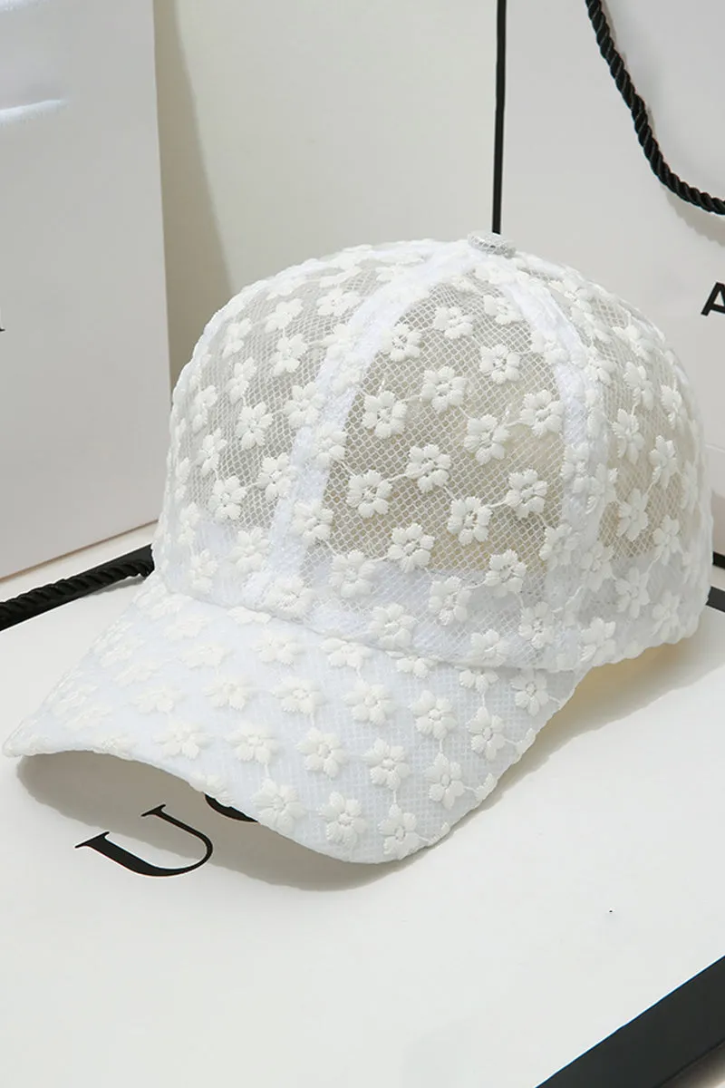 EMBROIDERED BASEBALL CAP