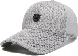 FASHIXD Mesh Baseball Cap for Men Women Summer Running Sports Hat Breathable Quick Dry Trucker Hats