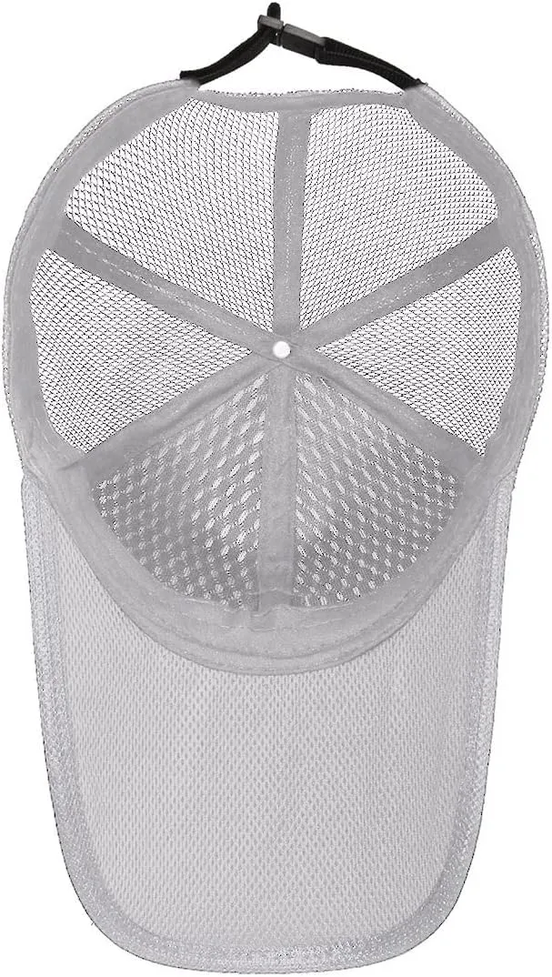 FASHIXD Mesh Baseball Cap for Men Women Summer Running Sports Hat Breathable Quick Dry Trucker Hats