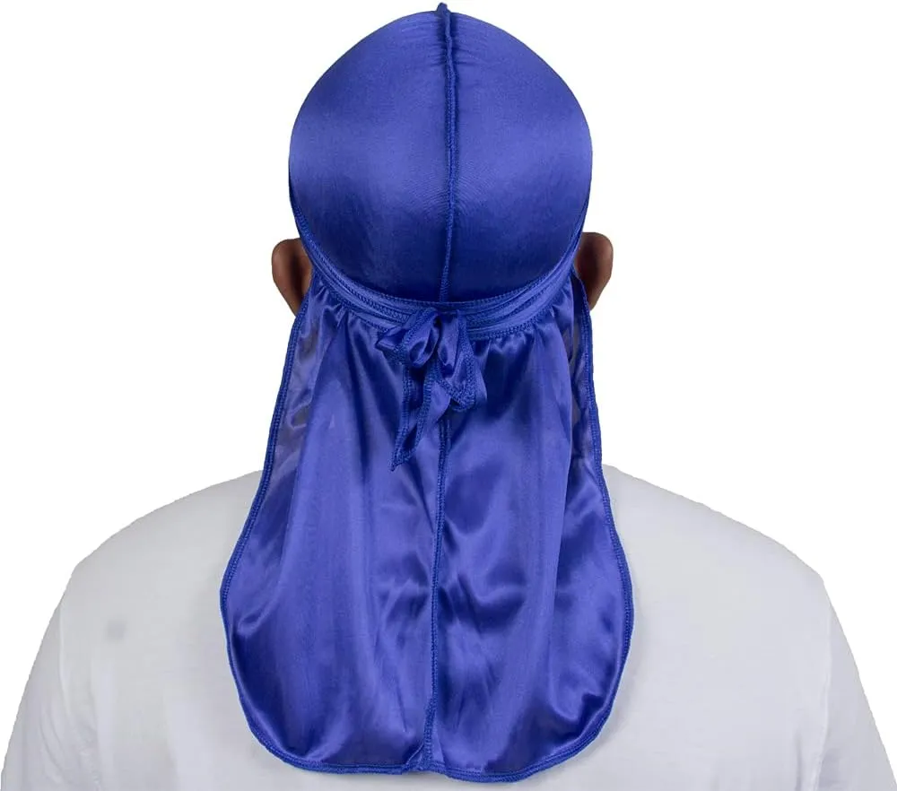 ForceWave Silky Durag for Men Wave Cap Satin Dorag for Men Women 360 Wave