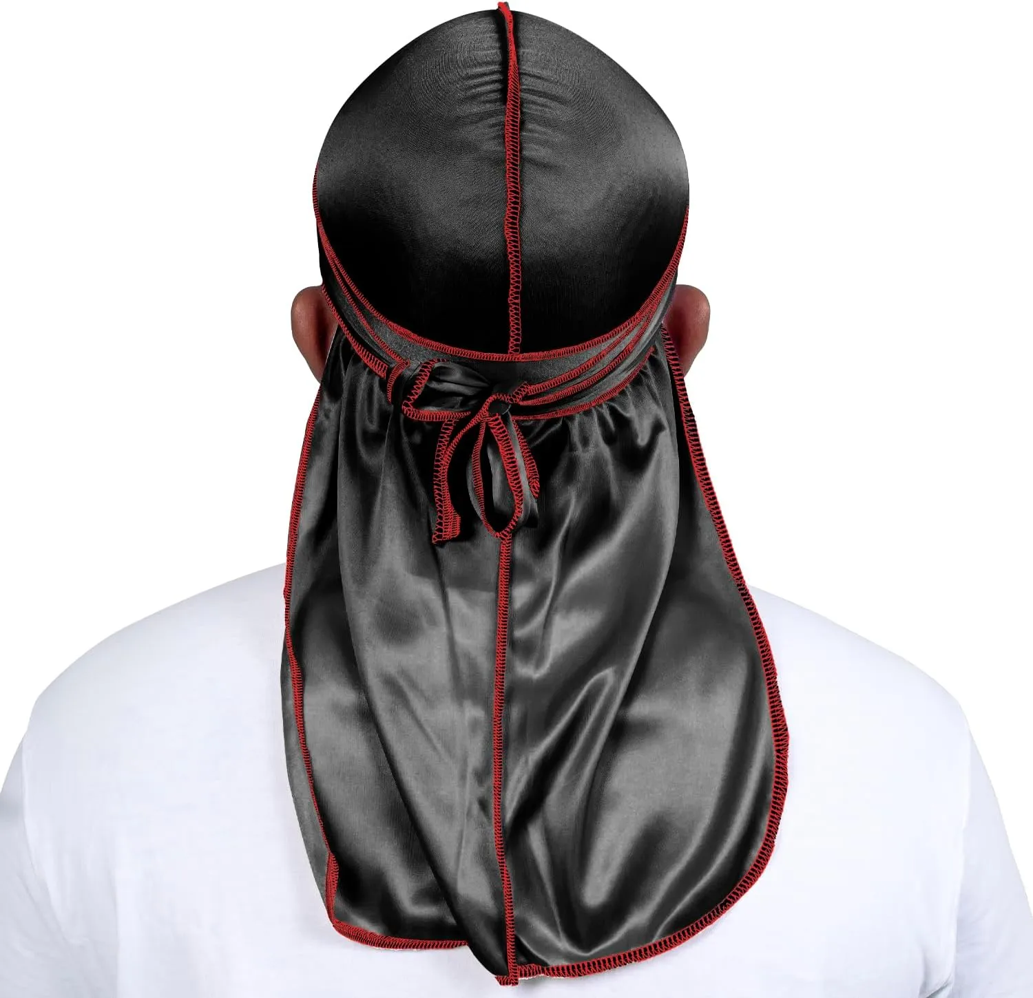 ForceWave Silky Durag for Men Wave Cap Satin Dorag for Men Women 360 Wave