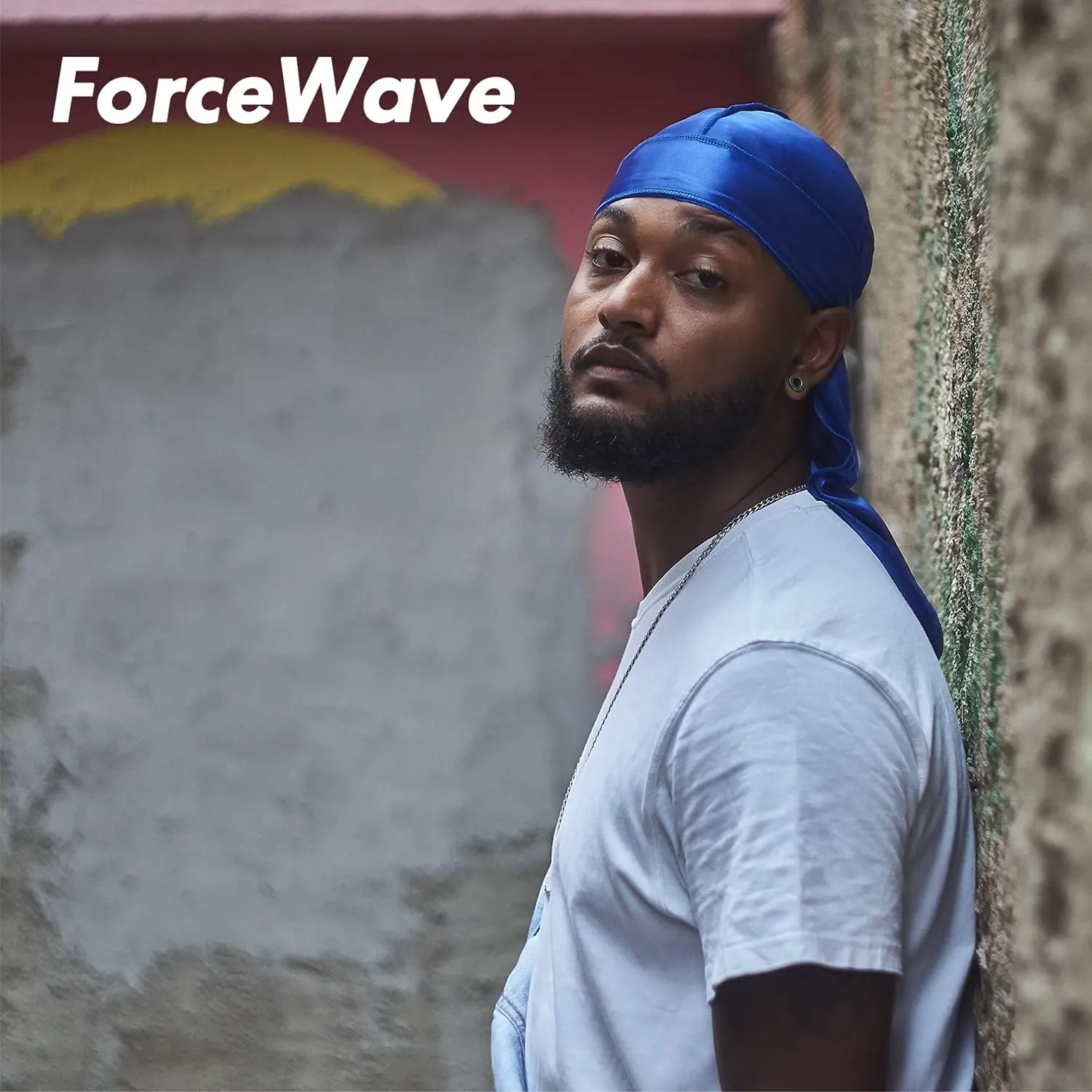 ForceWave Silky Durag for Men Wave Cap Satin Dorag for Men Women 360 Wave