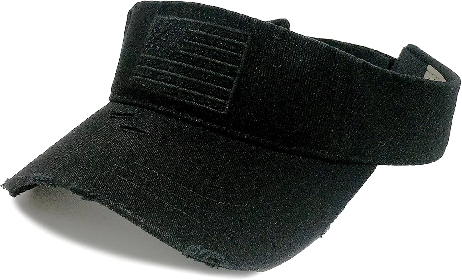 Funky Junque Women's Ponytail Baseball Cap - Adjustable Athletic Visor Hat with High Messy Bun Opening