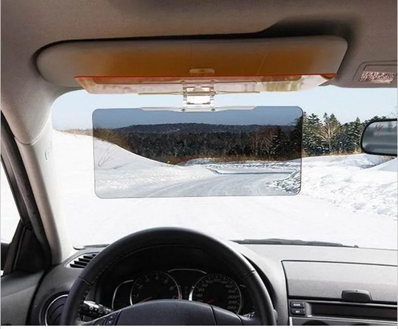 HD Anti-Glare Day & Night Vision Car Visor