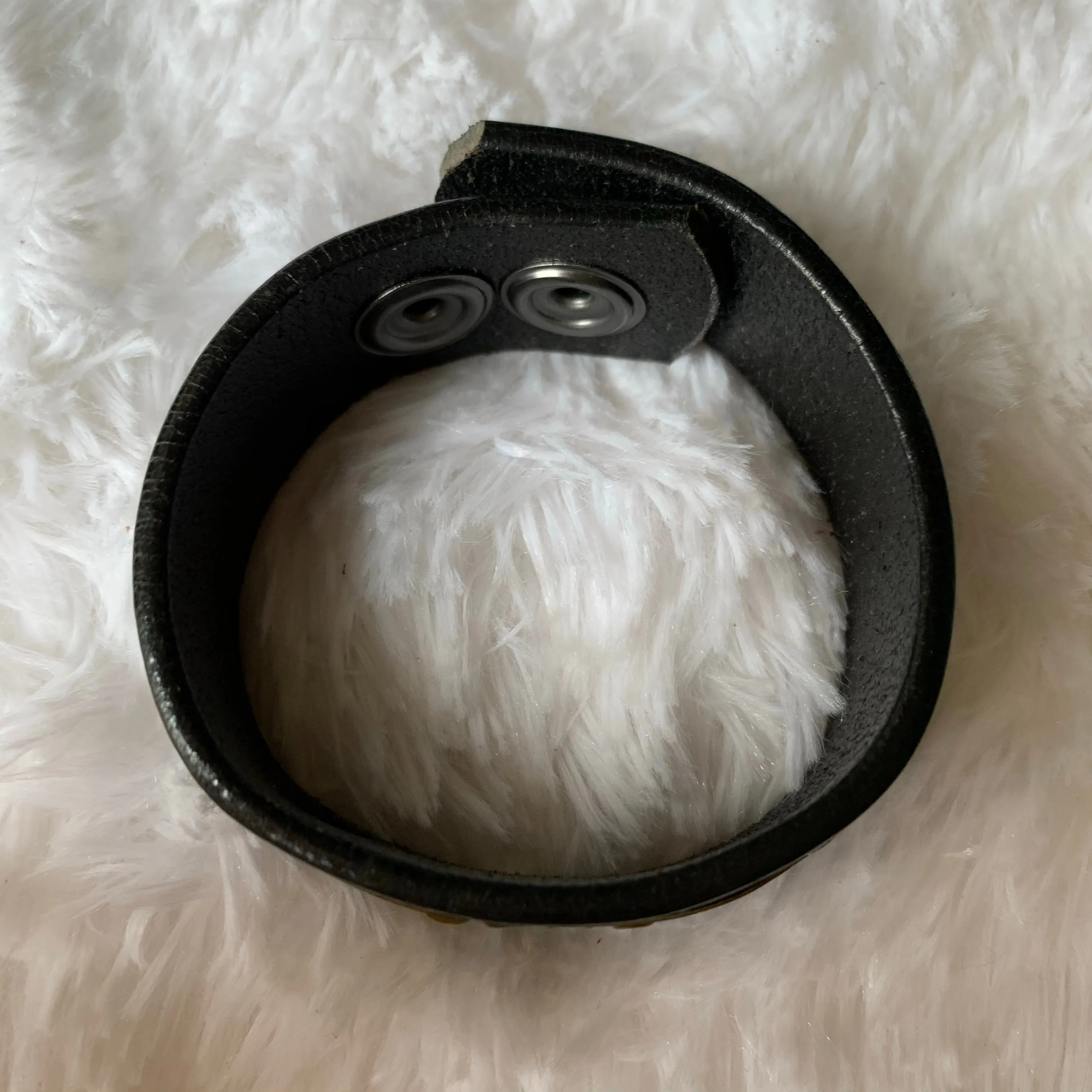 Leather Belt Cuff
