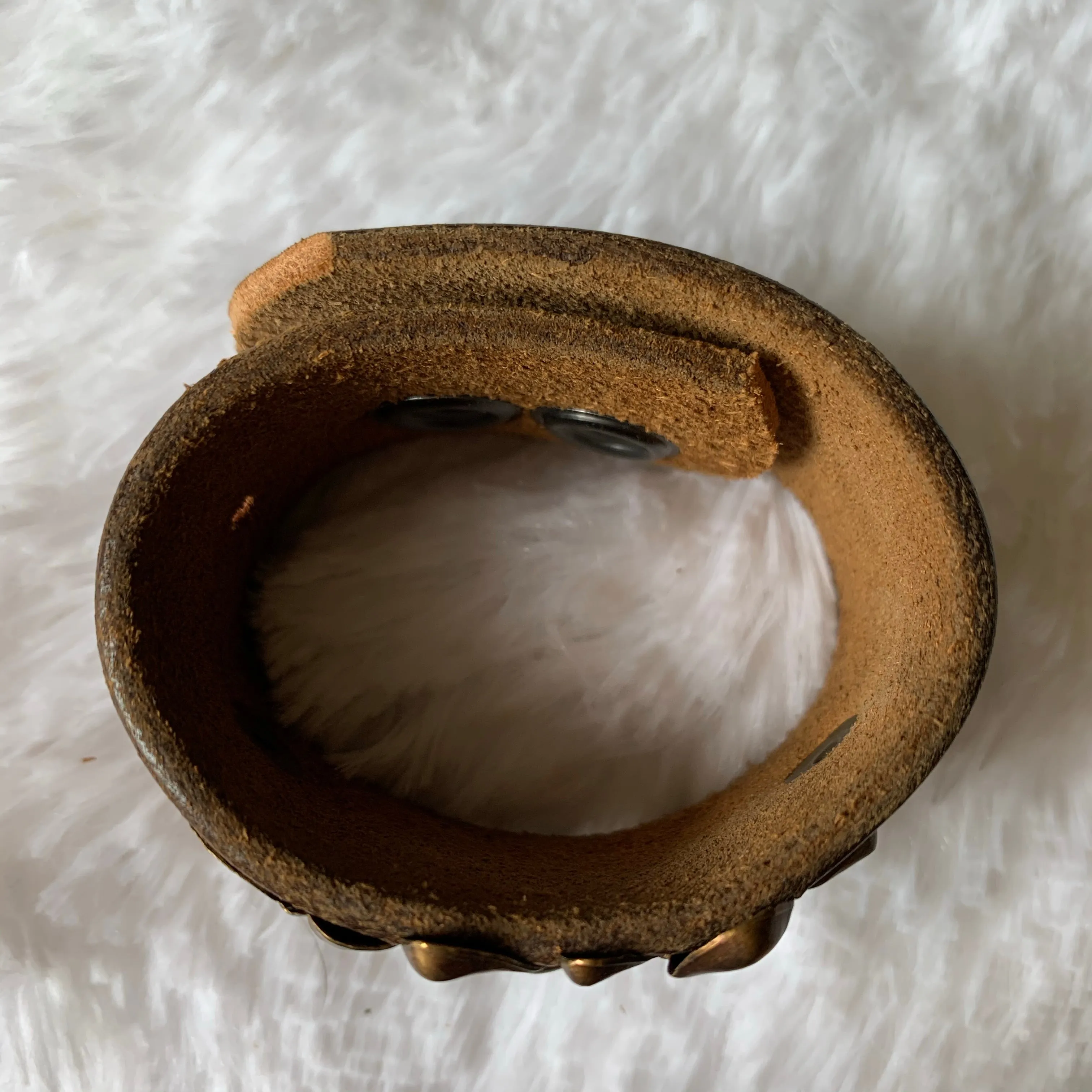 Leather Belt Cuff