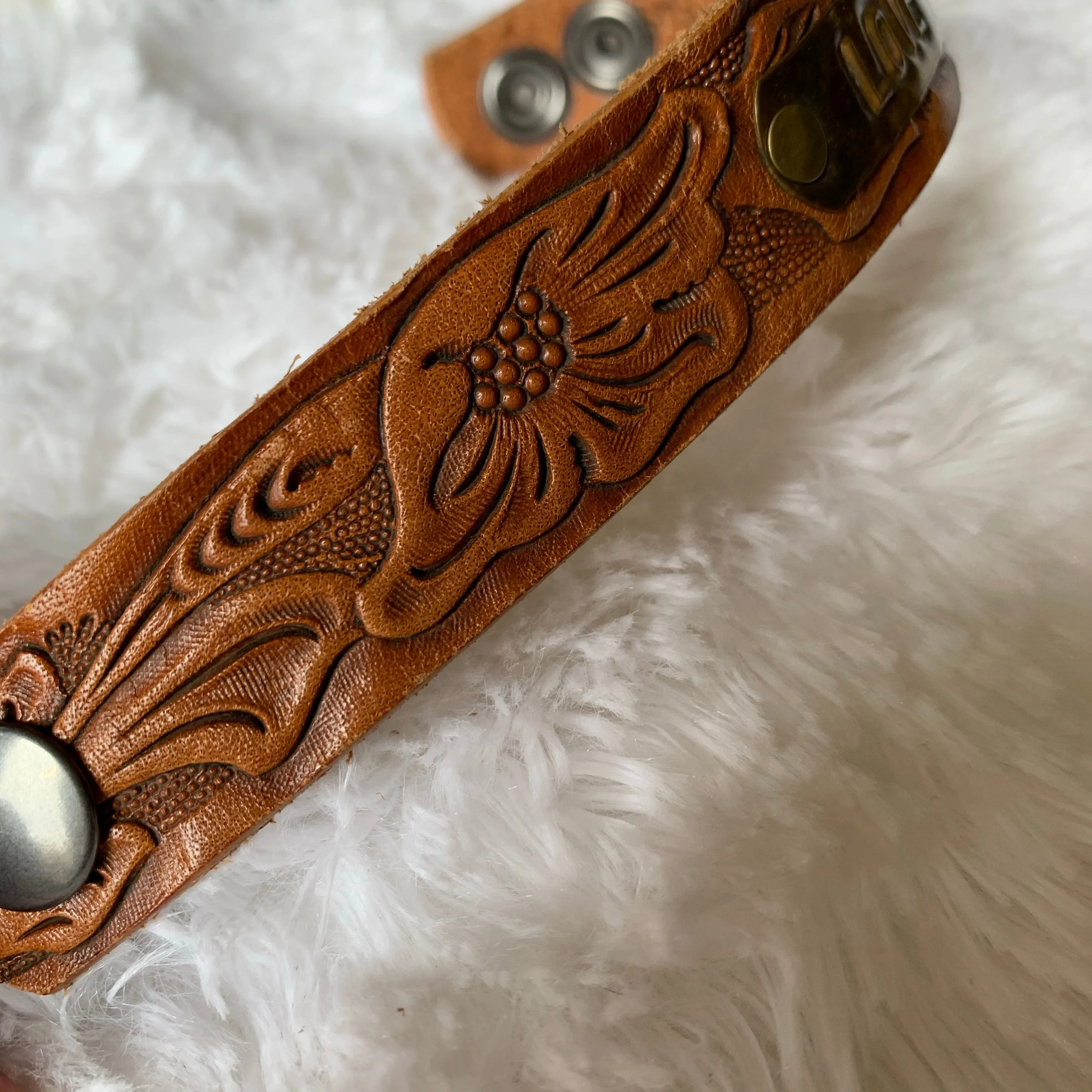 Leather Belt Cuff