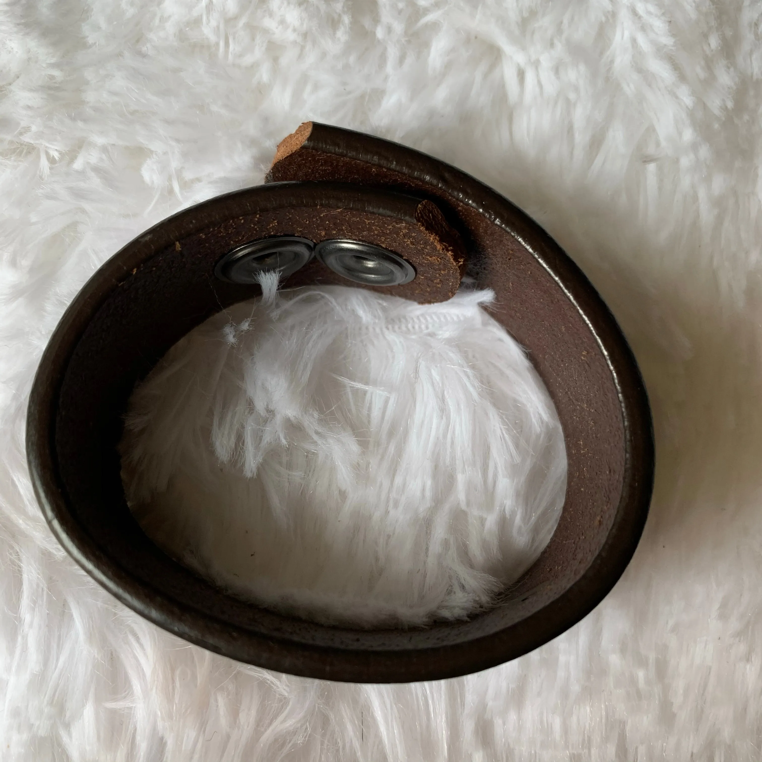 Leather Belt Cuff