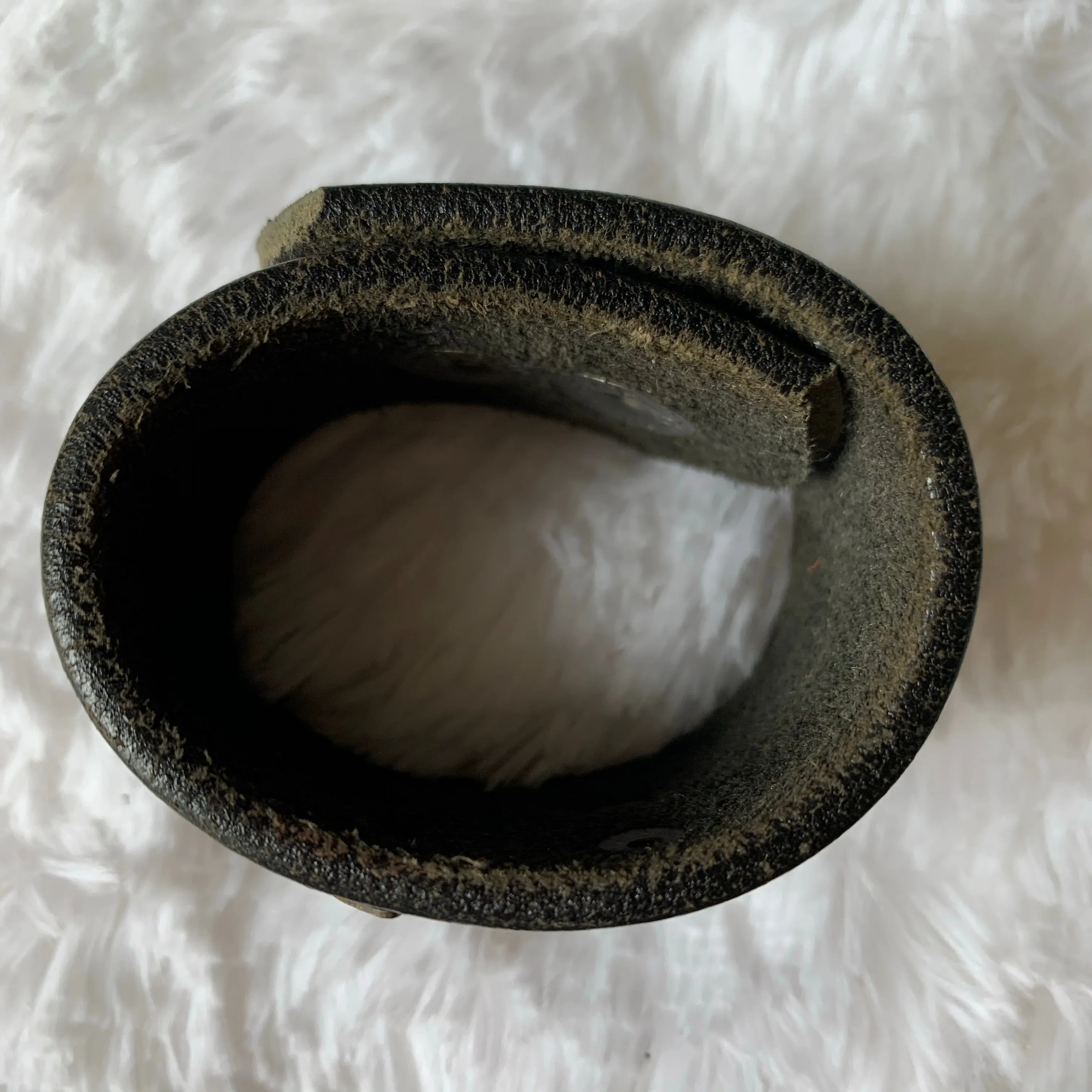 Leather Belt Cuff