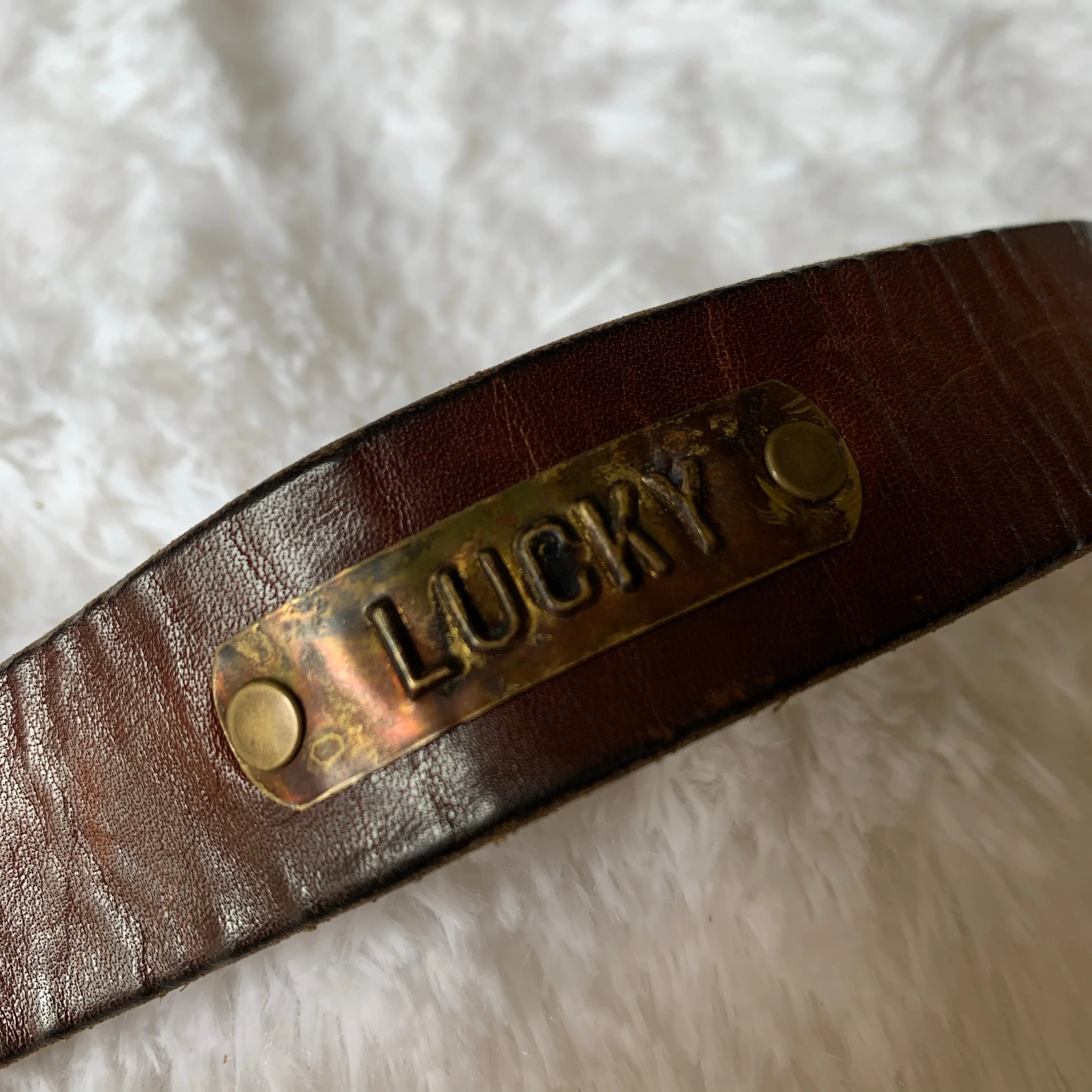 Leather Belt Cuff