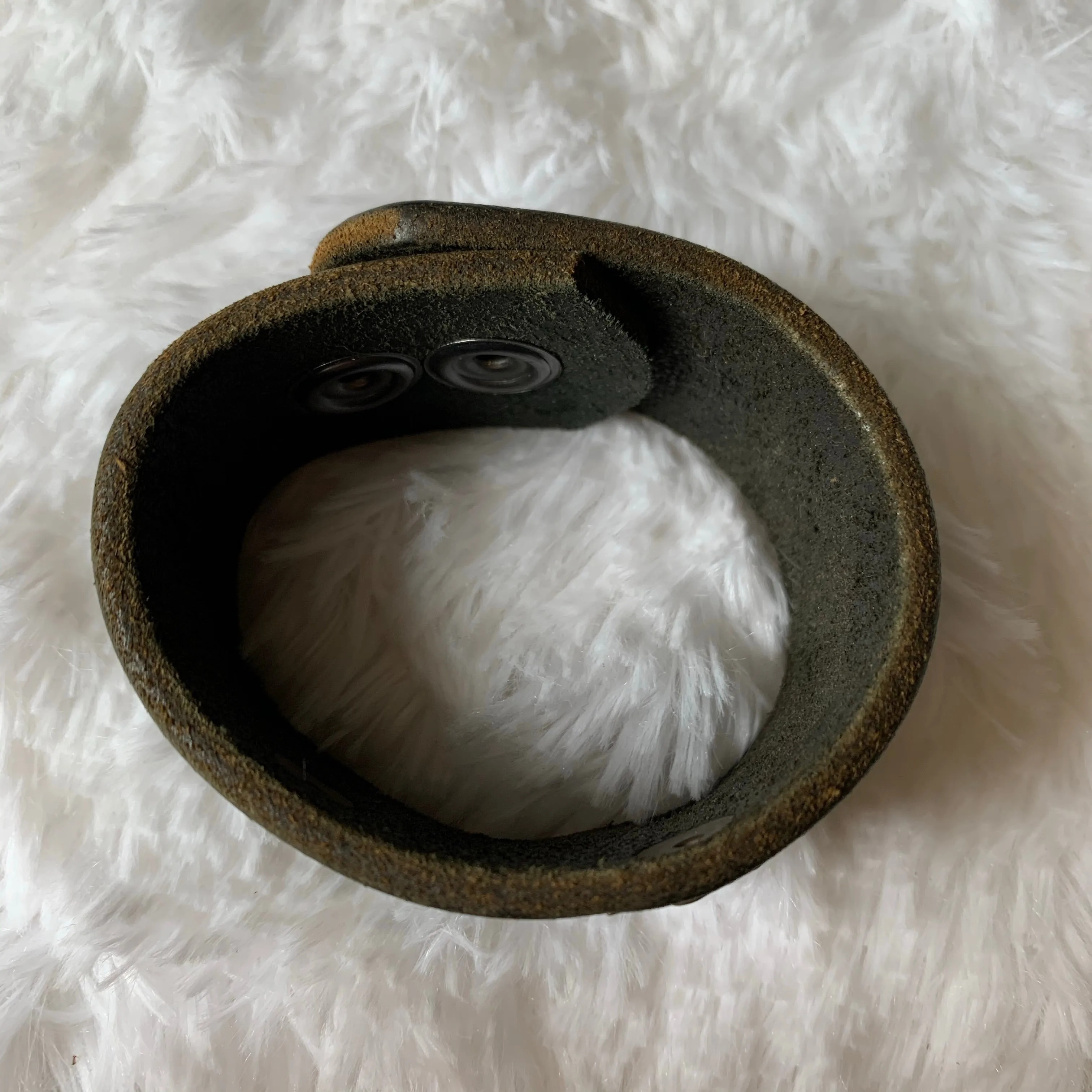 Leather Belt Cuff