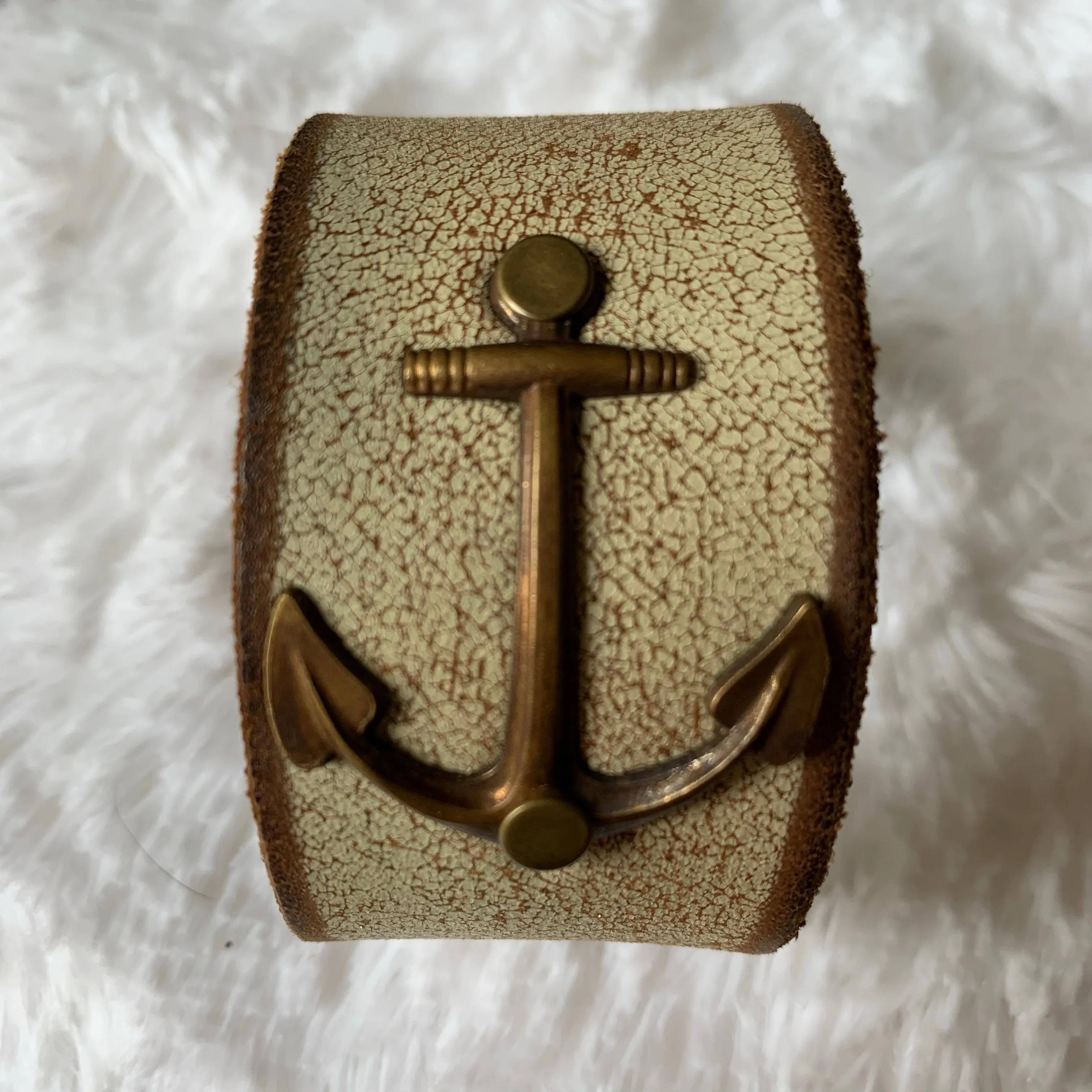 Leather Belt Cuff