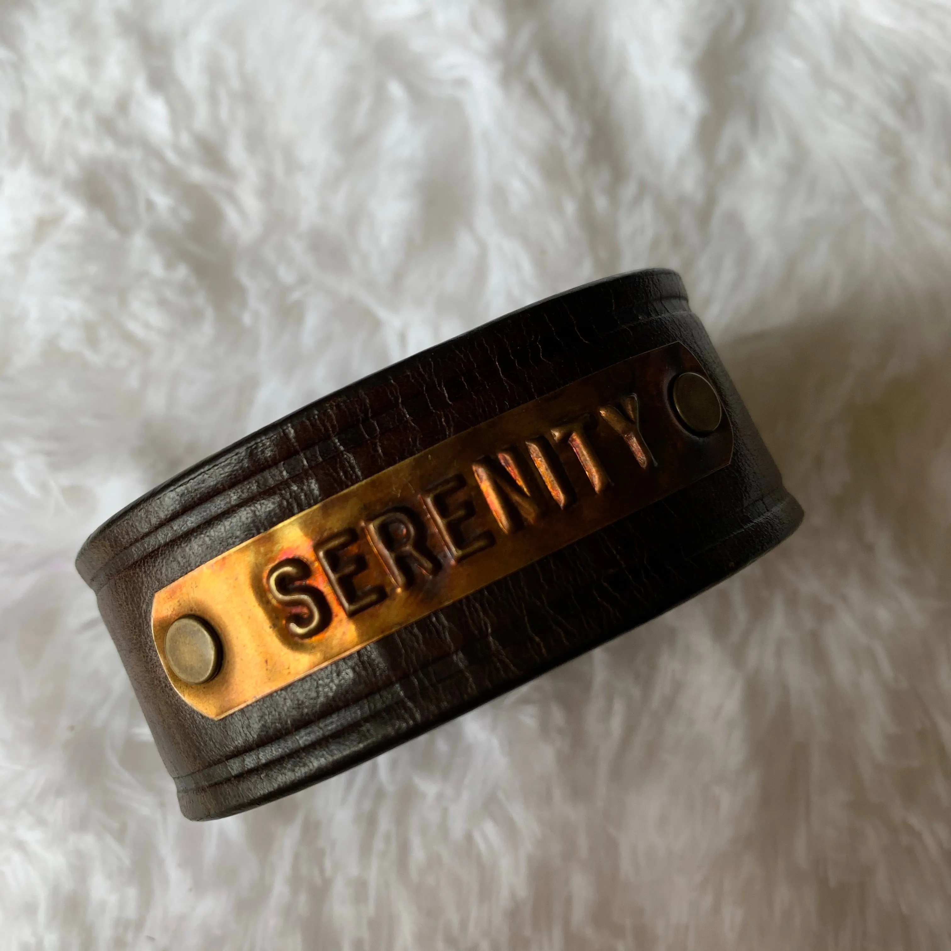 Leather Belt Cuff