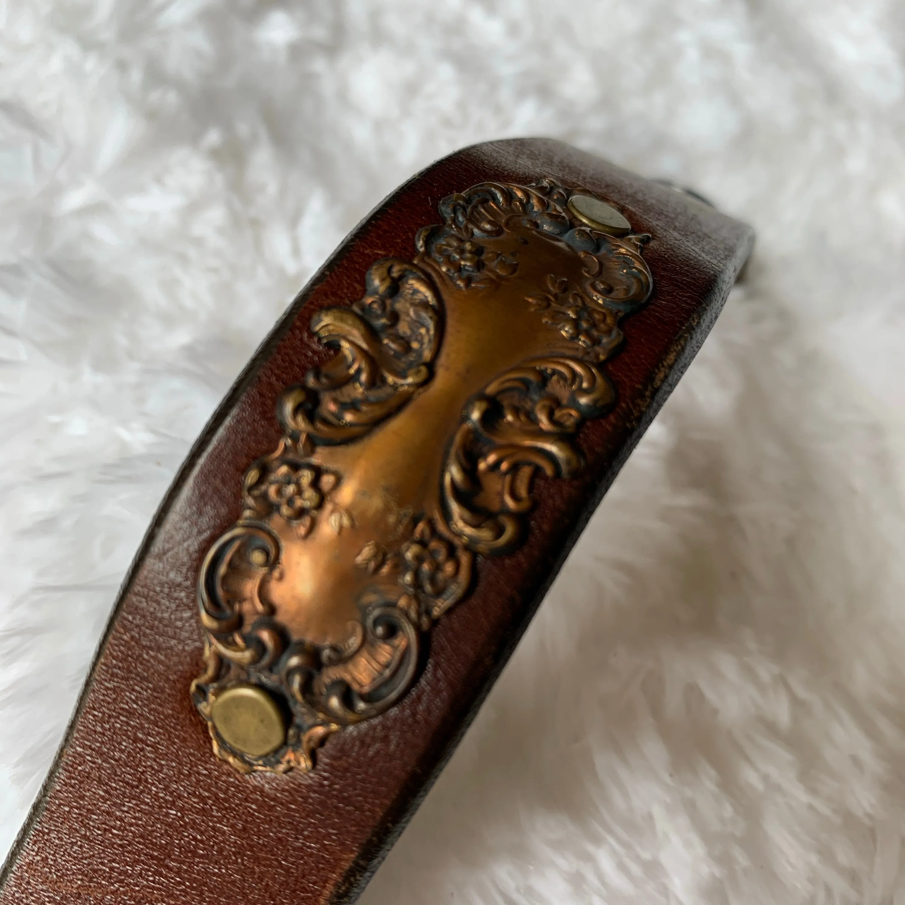 Leather Belt Cuff