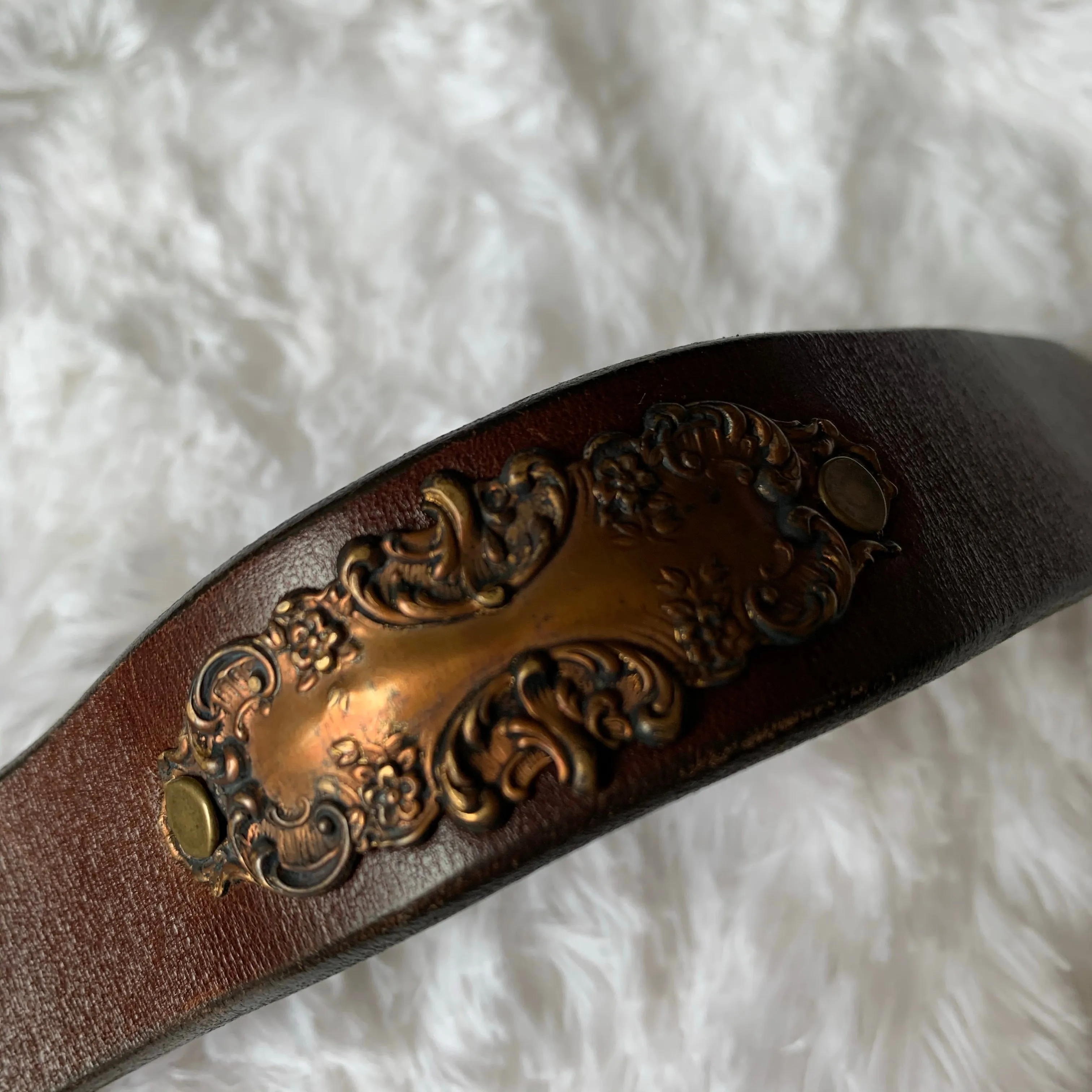 Leather Belt Cuff