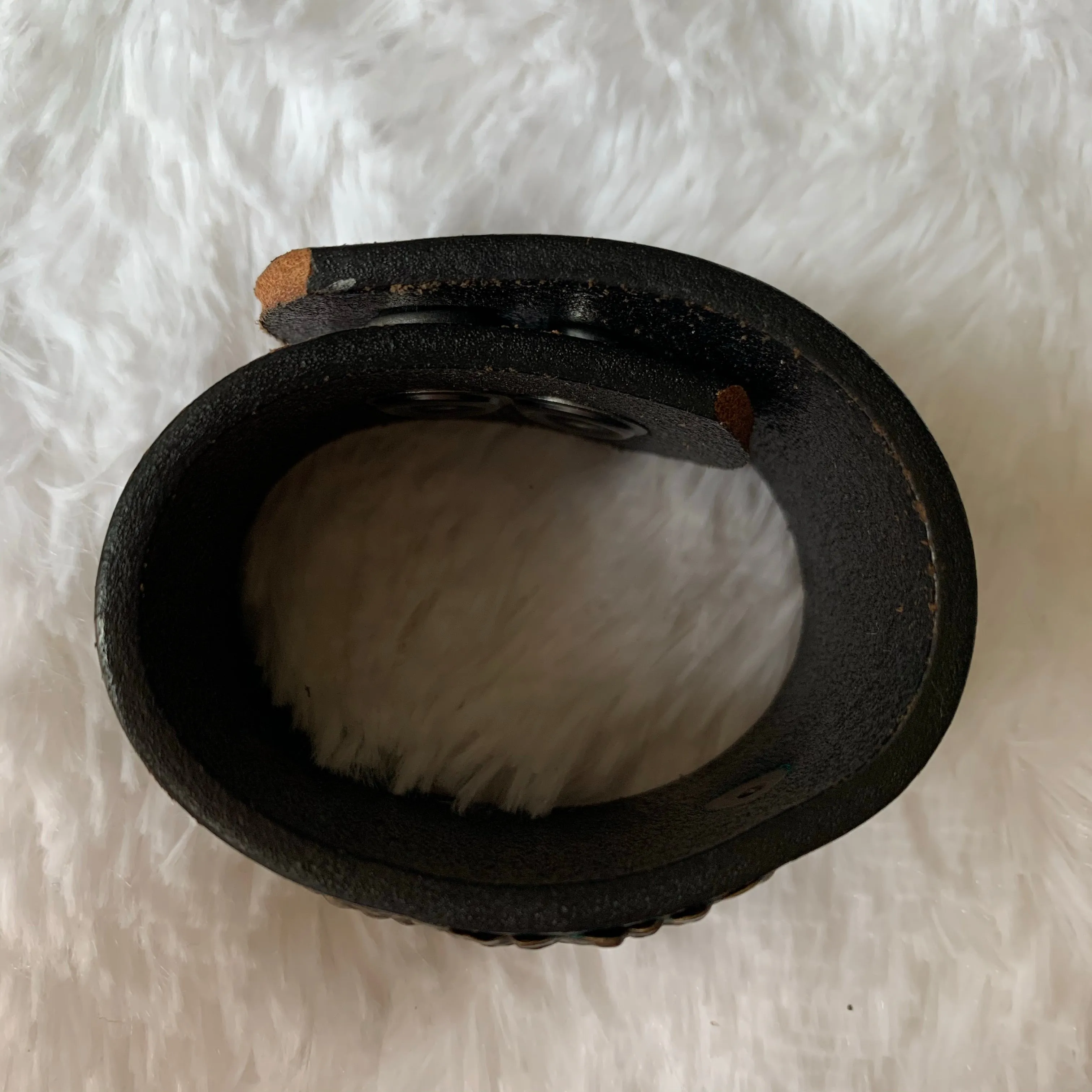 Leather Belt Cuff