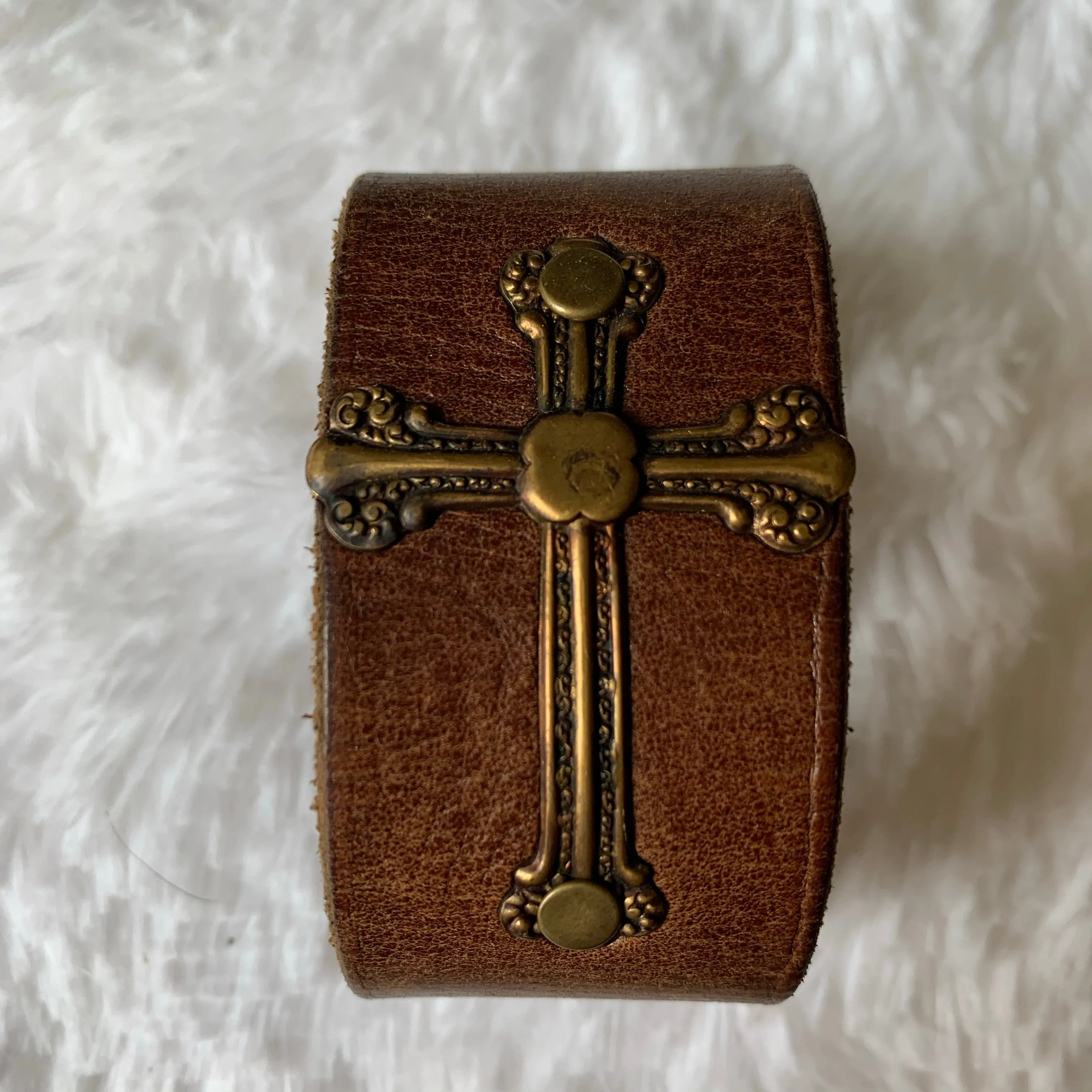 Leather Belt Cuff