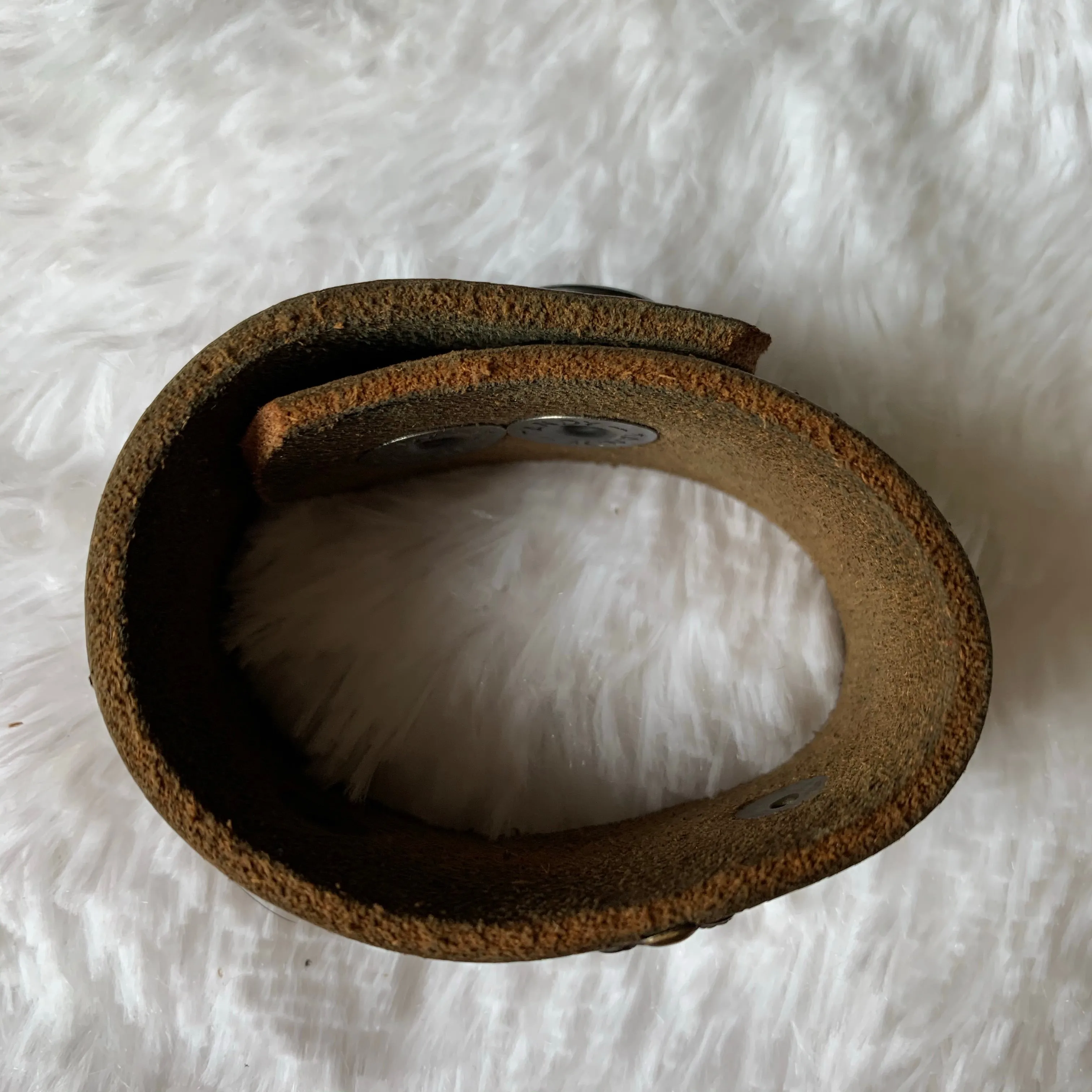 Leather Belt Cuff