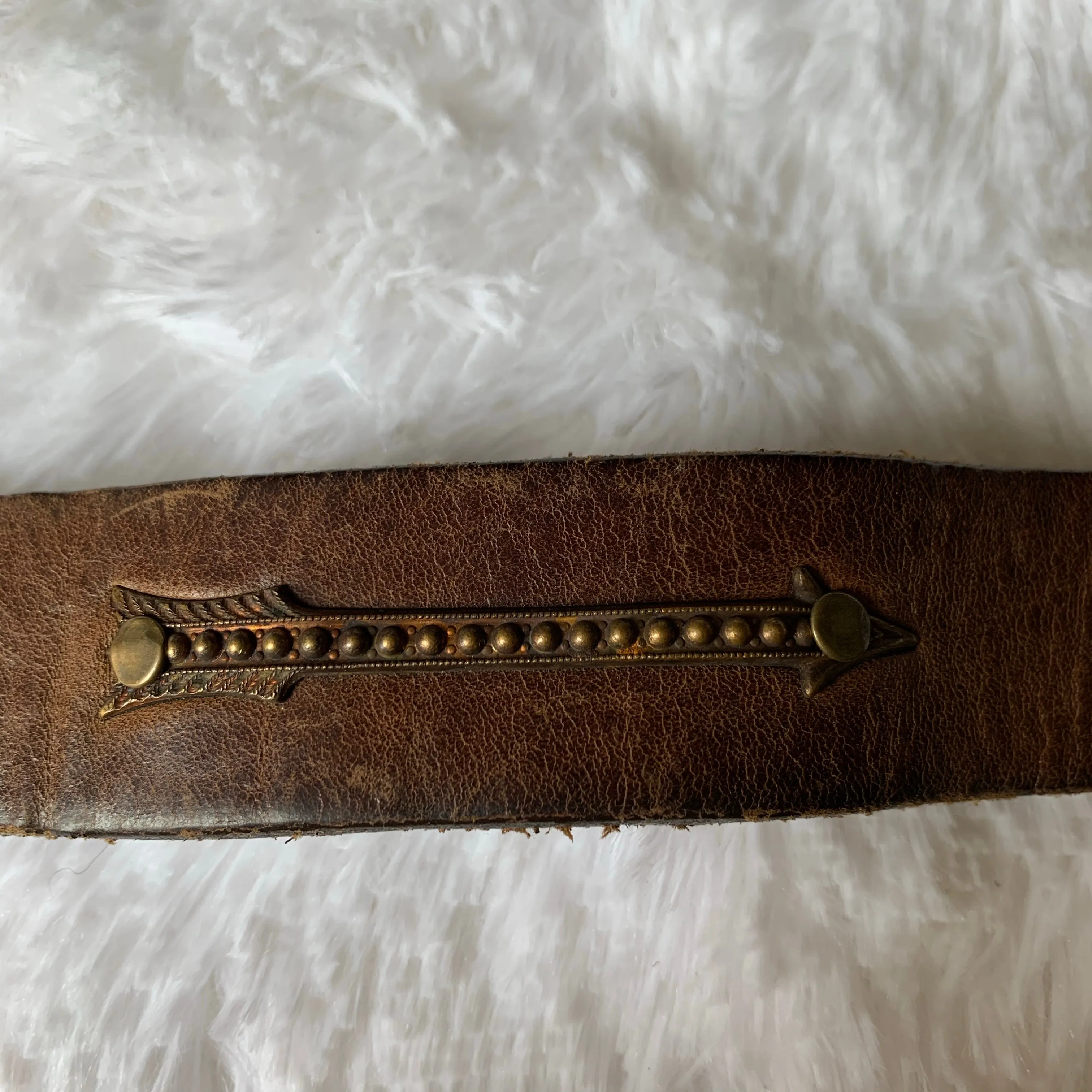 Leather Belt Cuff