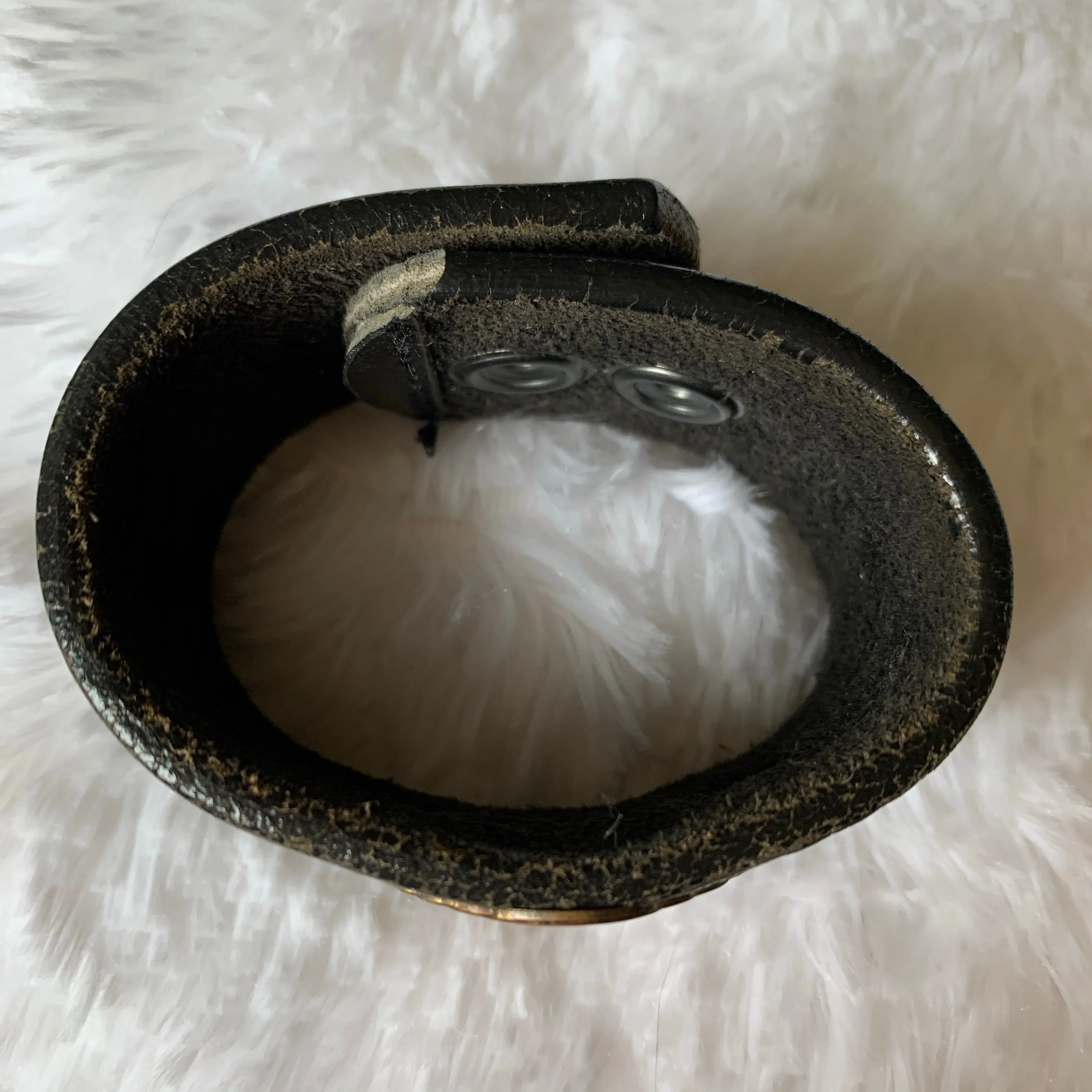 Leather Belt Cuff