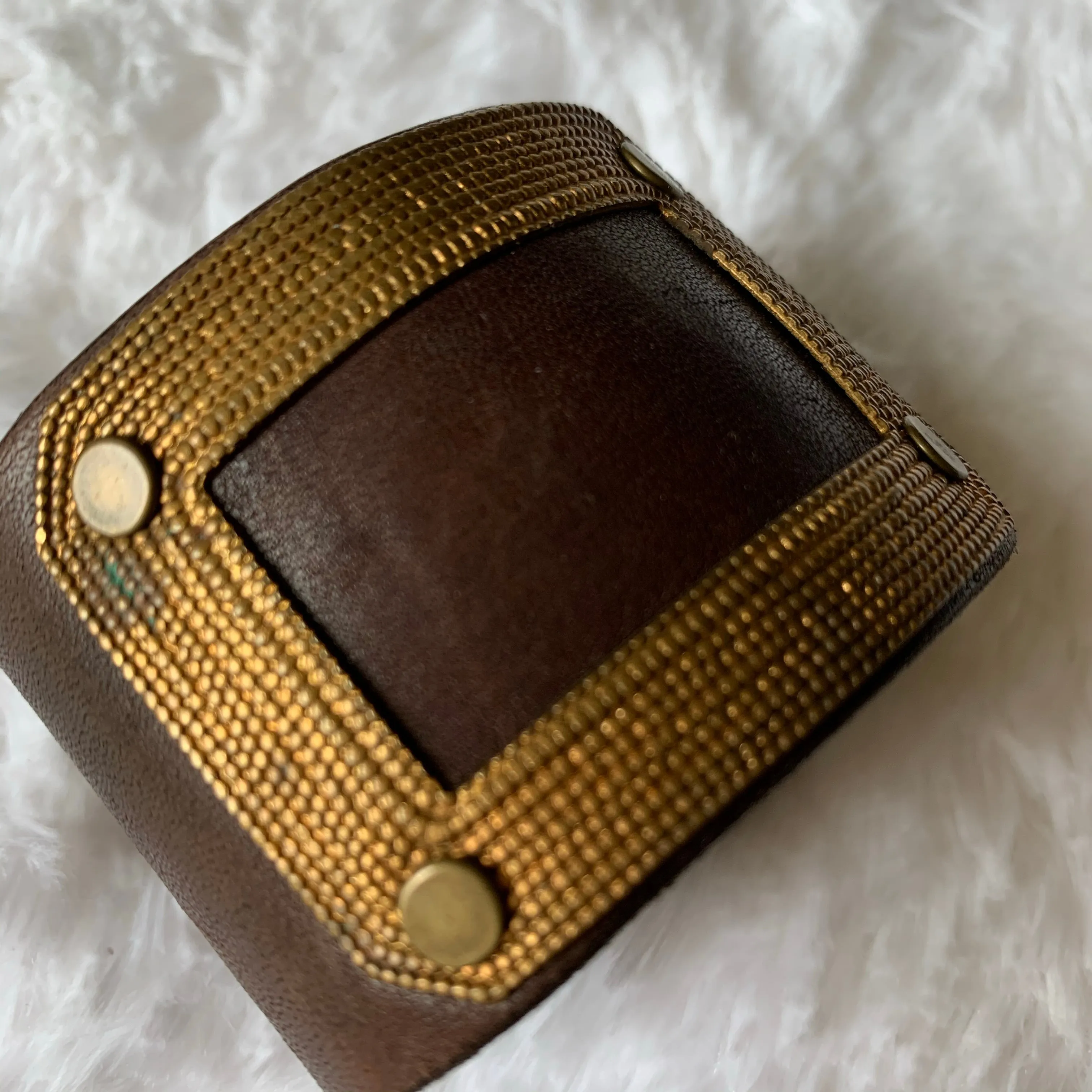 Leather Belt Cuff