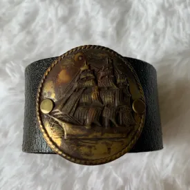 Leather Belt Cuff