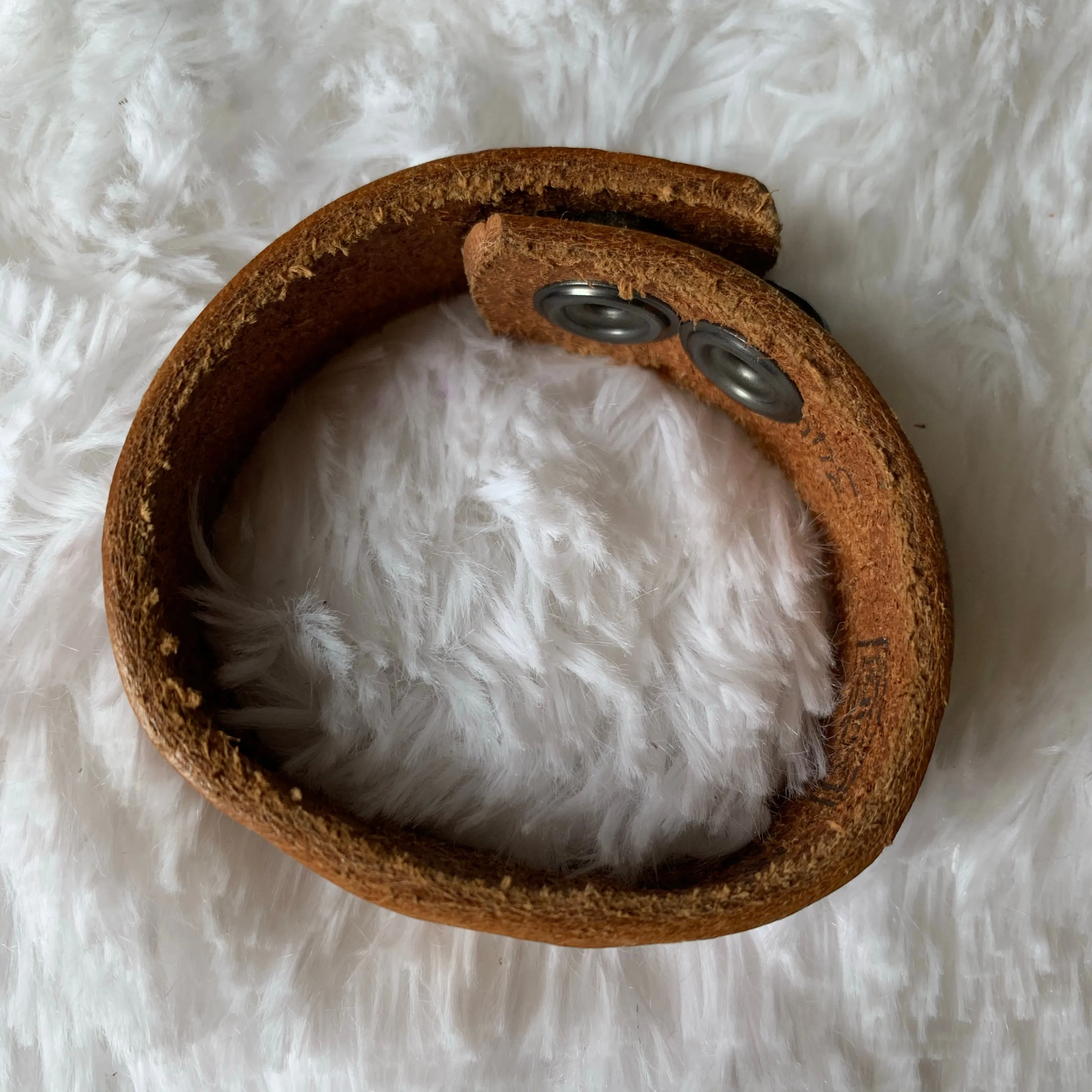 Leather Belt Cuff