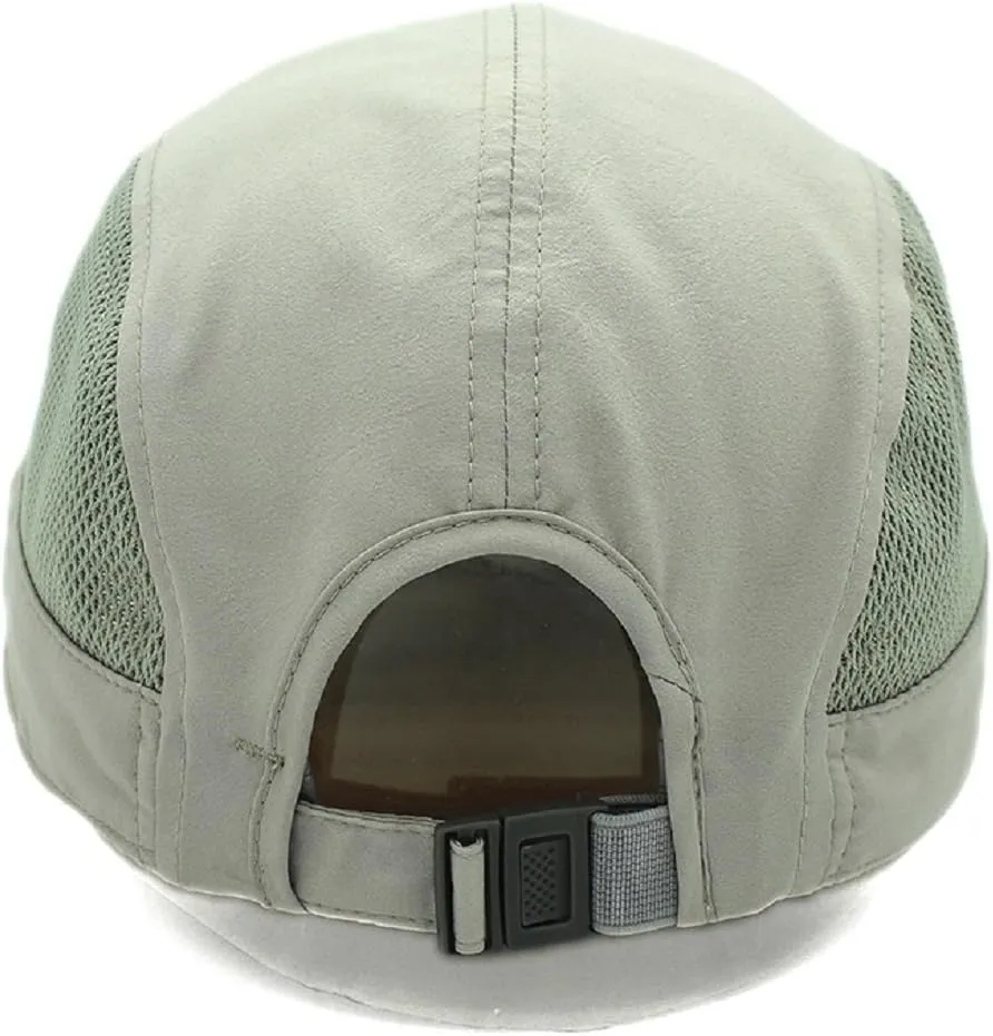 LLmoway Mens Womens Kids Sun Protection Fishing Hat Safari Flap Cap Quick Dry