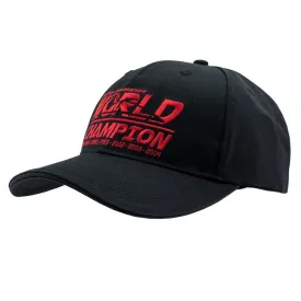 Michael Schumacher Baseball Cap, World Champion, Adult, Black, 2018