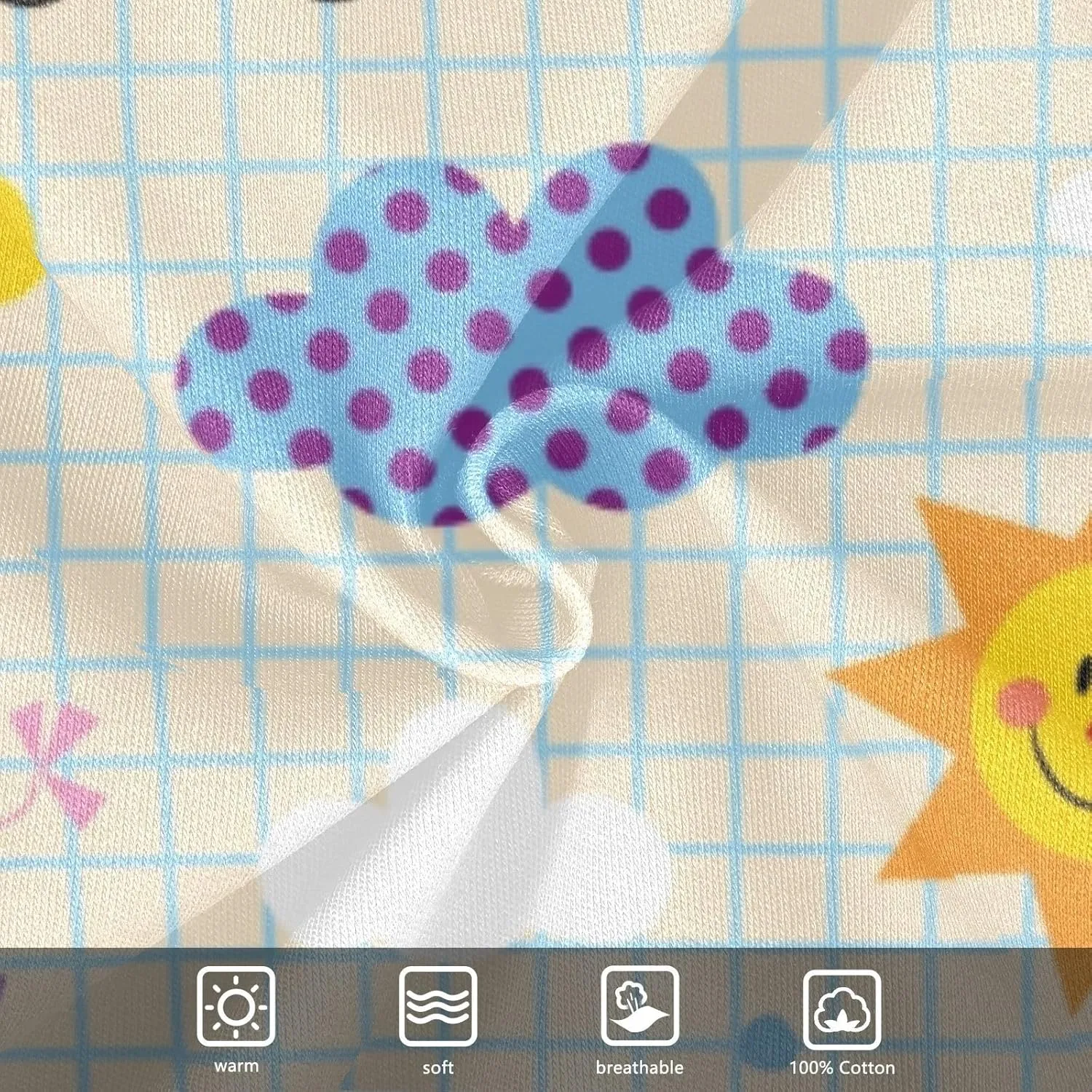 Ollabaky Unisex Baby Bodysuits Short-Sleeve Cotton Baby Clothes for Girls Boys 0-24 Months