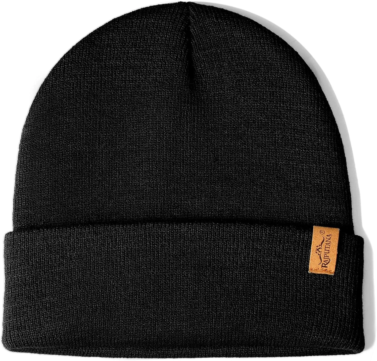 Rajputana 1 & 2 Packs Unisex Knit Winter Beanie Hats Cap Set for Men and Women