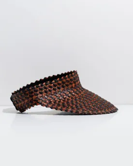 Rust/Black Speckled Visor