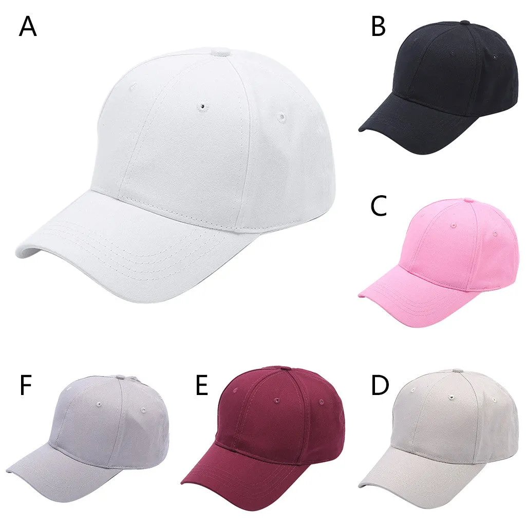 Sidiou Group Ponytail Messy Buns Trucker Plain Solid Fashion Baseball Visor Cap  Dad Casual Hats