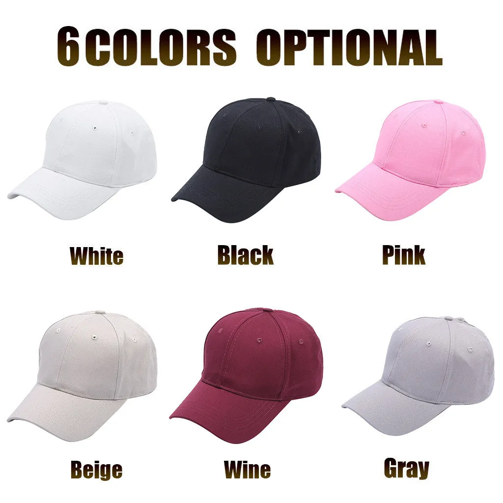 Sidiou Group Ponytail Messy Buns Trucker Plain Solid Fashion Baseball Visor Cap  Dad Casual Hats