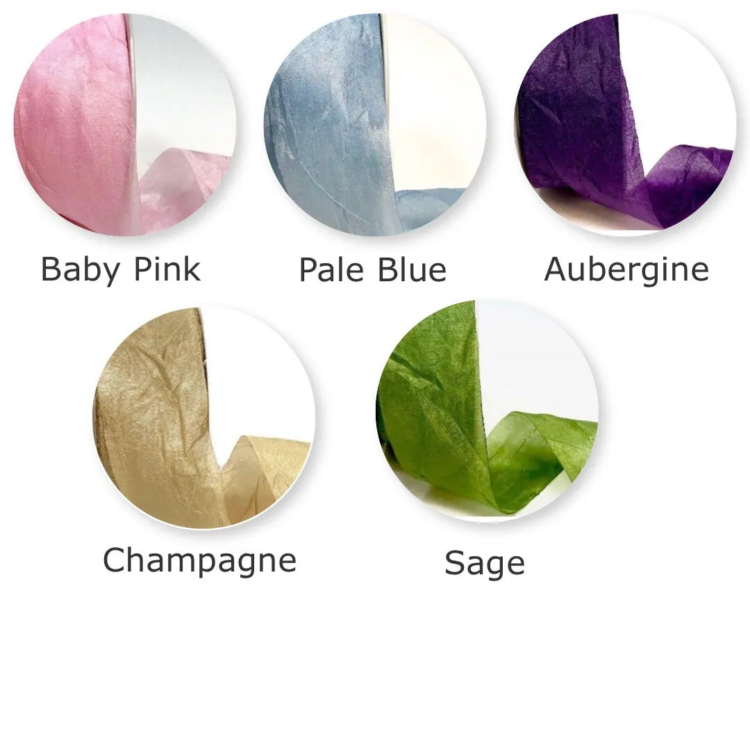 Silk Chiffon Tie Bow (variety Of Colours)